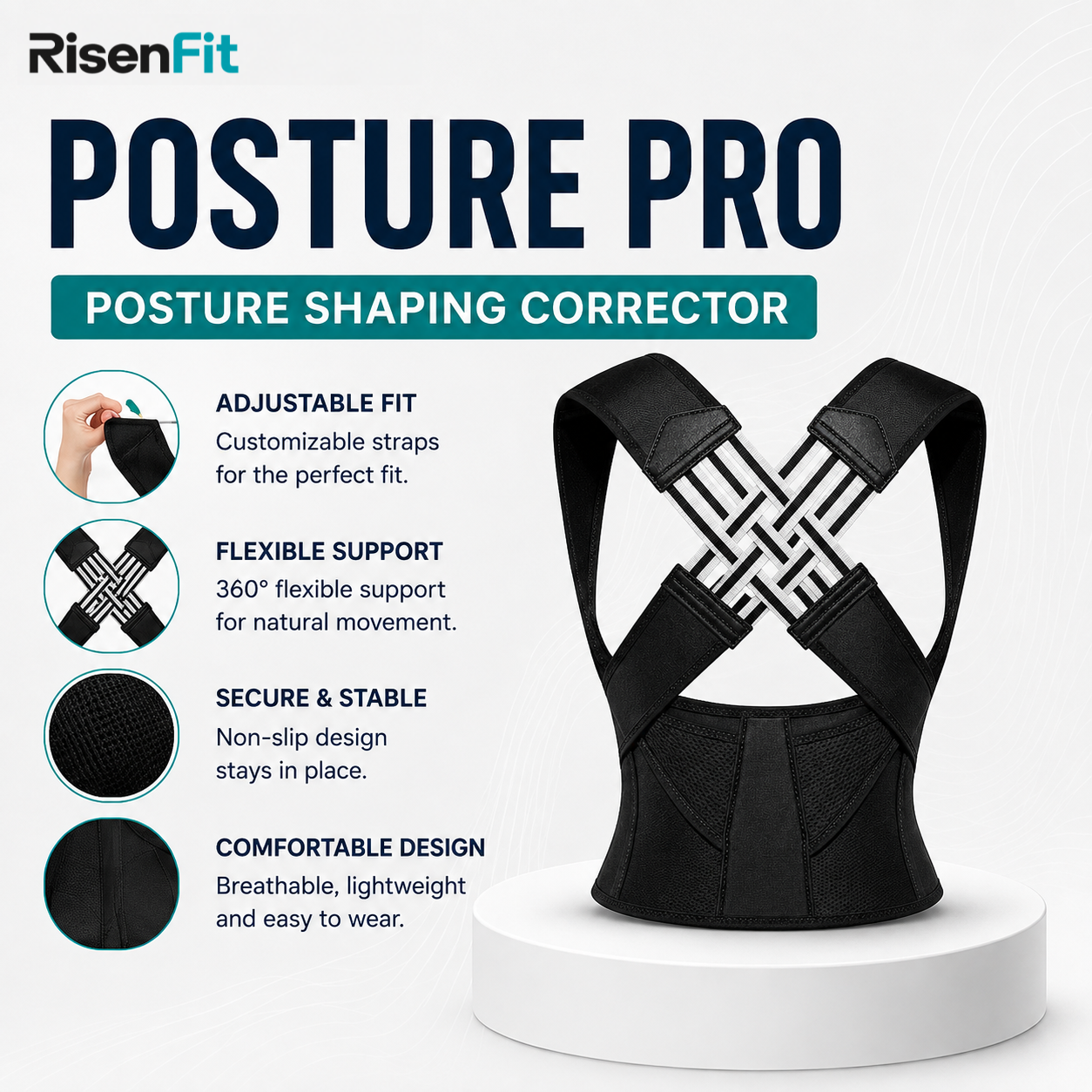 RisenAlign | Open Your Shoulders, Stand Tall